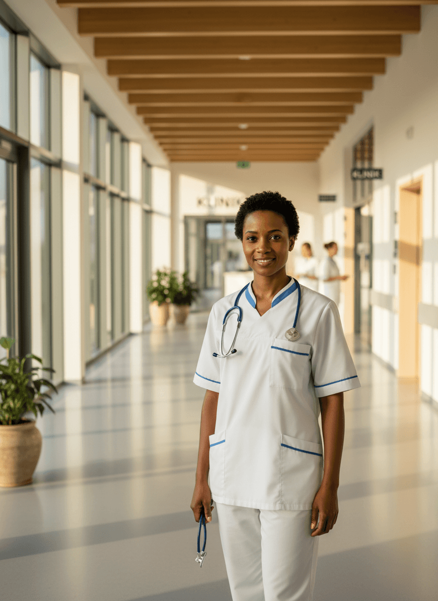 Nurse ready for a new beginning in Germany